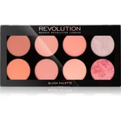 Róże do policzków - Makeup Revolution Makeup Revolution Ultra Blush paleta róży odcień Hot Spice 13 g - miniaturka - grafika 1