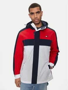 Tommy Jeans Parka Archive DM0DM19477 Czerwony Relaxed Fit - Kurtki męskie - miniaturka - grafika 1
