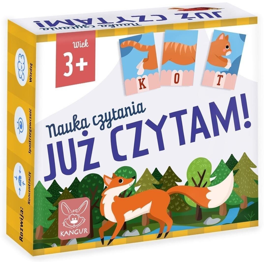 Kangur Już Czytam 3+! Nauka Czytania
