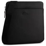 Torby męskie - Saszetka Lacoste Flat Crossover Bag NH2815CE Black 000 - miniaturka - grafika 1