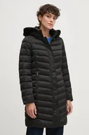 Kurtki damskie - Geox kurtka puchowa damska kolor czarny zimowa W4626H-T3122-F9000 - miniaturka - grafika 1