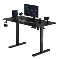 Biurka gamingowe - Biurko SENSE7 elektryczne Nojo 120x60 cm Black - miniaturka - grafika 1