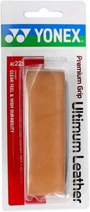 Owijka podstawowa Yonex  Premium Ultimum Leather AC221 Brown - Tenis ziemny - miniaturka - grafika 1