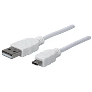 Wentronic USB 2.0 A/micro-B 0.6m kabel USB 96192 - Kable USB - miniaturka - grafika 2