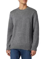 Swetry męskie - Seidensticker sweter męski, szary, XXL - miniaturka - grafika 1