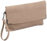 Torebki damskie - PIECES Damski królik ZILKE CLUTCH, 25 x 16 x 3 cm, beżowy - beżowy Nude - 25x16x3 cm (B x H x T) - miniaturka - grafika 1