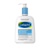 Balsamy i kremy do ciała - Cetaphil, Emulsja Oczyszczająca płyn, Krem do twarzy i ciała nawilżający do skóry wrażliwej, suchej i nietolerancyjnej, Bez zapachu, Rozmiar 470 ml - miniaturka - grafika 1