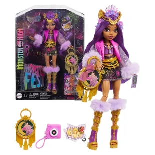 Monster High Clawdeen Wolf Lalka Modowa Monster Fest Akcesoria - Lalki dla dziewczynek - miniaturka - grafika 1