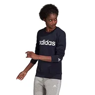 Bluzy damskie - adidas Bluza damska W Tx GFX z logo H, Tinley/biały, S - miniaturka - grafika 1