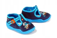 Buty dla dziewczynek - Kapcie dziecięce VIGGAMI BAMBINI granat r22 - miniaturka - grafika 1