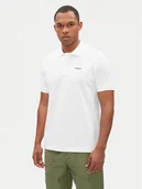 Koszulki męskie - Pepe Jeans Polo Essential PM542298 Biały Regular Fit - miniaturka - grafika 1