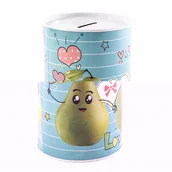 Skarbonki - Skarbonka metalowa puszka 10x15cm różne kolory - miniaturka - grafika 1