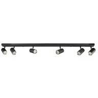 Lampy sufitowe - Lampa sufitowa GOLDLUX Nicea 6 323453 Czarno-złoty - miniaturka - grafika 1