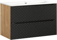 Meble łazienkowe - Zestaw meblowy 90cm z umywalką meblową SKY - miniaturka - grafika 1