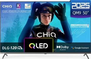 Telewizor ChiQ U50QM9V QLED 50'' 4K Ultra HD - Telewizory - miniaturka - grafika 1
