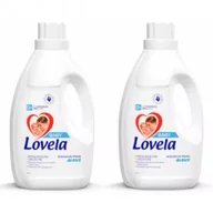 Środki do prania - Lovela Baby hipoalergiczne mleczko do prania ubranek niemowlęcych i dziecięcych do bieli Zestaw 2 x 1.45 l - miniaturka - grafika 1