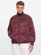 Kurtki męskie - Armani Exchange Kurtka bomber 6RZB23 ZNJ7Z 14AU Bordowy Regular Fit - miniaturka - grafika 1