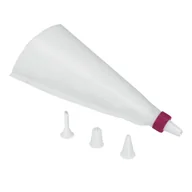 Pozostałe akcesoria kuchenne - Zestaw do zdobienia z 4 końcówkami Metaltex Cake Decor - miniaturka - grafika 1