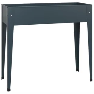 Donice ogrodowe, 2 szt., szare, stal galwanizowana Lumarko - Donice - miniaturka - grafika 6