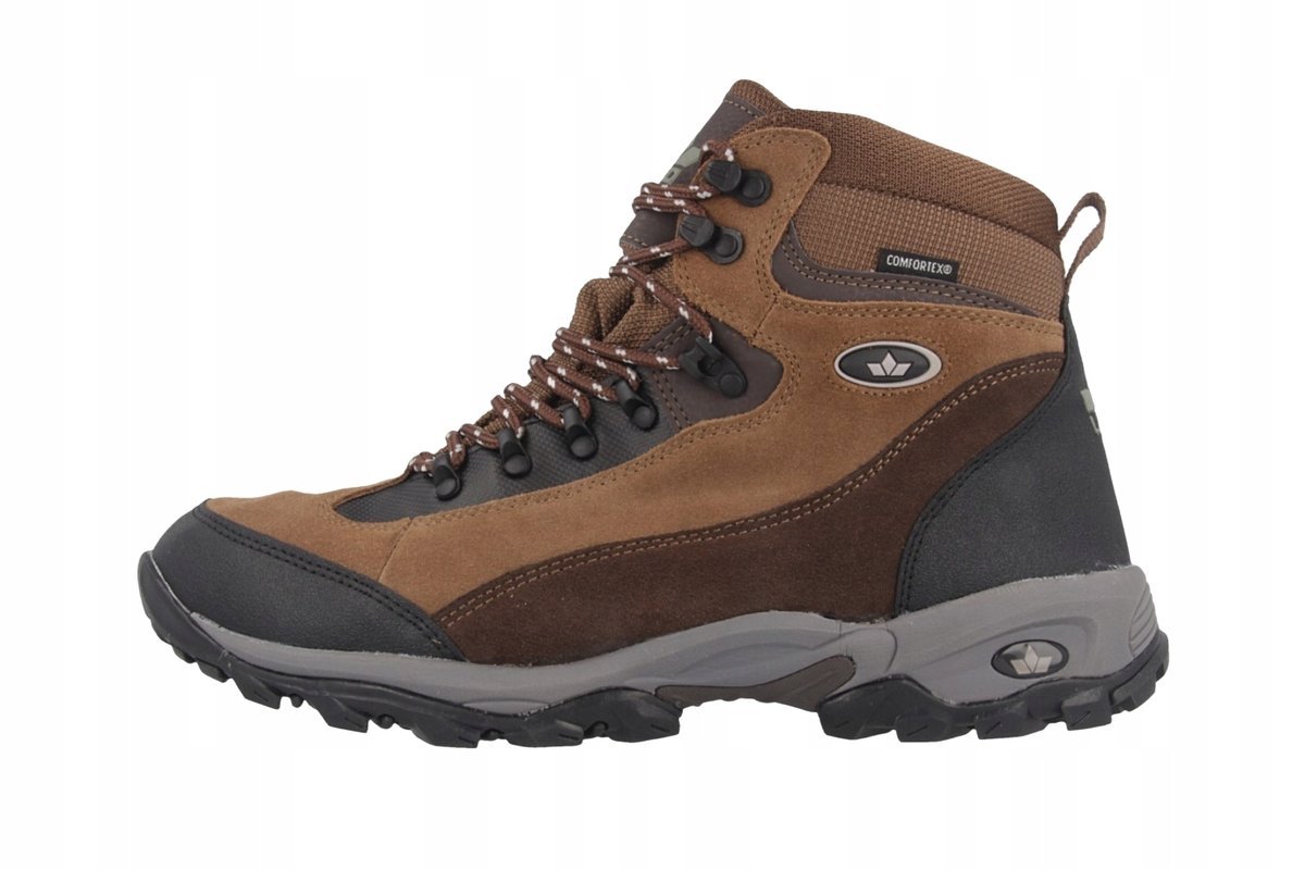 LICO MĘSKIE BUTY TREKKINGOWE SKÓRZANE LOGO 41 1J0A
