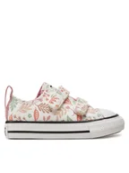 Buty dla dziewczynek - Converse Trampki Chuck Taylor All Star Fall Leaves Easy-On A08403C Kolorowy - miniaturka - grafika 1