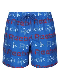 Reebok Szorty kąpielowe "Taco" w kolorze niebieskim - Kąpielówki męskie - miniaturka - grafika 1