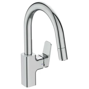 Ideal Standard CeraPlan - Bateria zlewozmywakowa z wyciąganą wylewką, chrom BD337AA - Baterie kuchenne - miniaturka - grafika 1