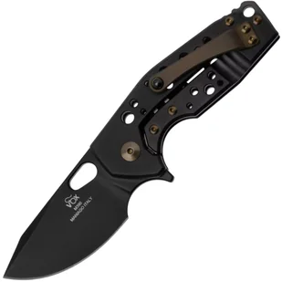 Fox-Knives FOX/VOX SURU DLA LEWORĘCZNYCH SKŁADANY NÓŻ STAL NIERDZEWNA M390 OSTRZE PVD-TYTANOWA RĘKOJ - Noże Fox-Knives FOX/VOX SURU DLA LEWORĘCZNYCH SKŁADANY NÓŻ STAL NIERDZEWNA M390 OSTRZE PVD-TYTANOWA RĘKOJ - Noże - miniaturka - grafika 1