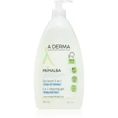 Kosmetyki kąpielowe dla dzieci - A-Derma Primalba Baby żel do mycia ciała i włosów dla dzieci 750 ml - miniaturka - grafika 1