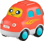 Samochody i pojazdy dla dzieci - SMILY AUTO Z DŹWIĘKAMI SŁUŻBY 51705 - miniaturka - grafika 1