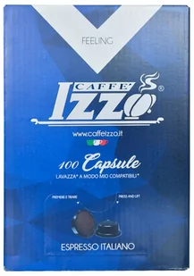 Kapsułki Izzo Grand Espresso do A Modo Mio - 100 kapsułek - Kawa w kapsułkach i saszetkach - miniaturka - grafika 1