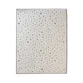 Dywany - Dywan Bergamo 3D Groszki kremowo-beżowy 120 x 160 cm - miniaturka - grafika 1