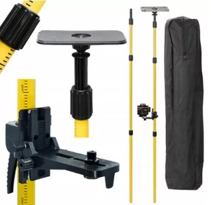 TYCZKA STATYW 300cm DO LASERA POZIOMICY LASEROWEJ - Poziomice laserowe - miniaturka - grafika 1