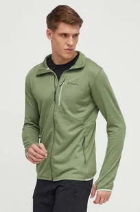 Columbia bluza sportowa Park View kolor zielony gładka - Bluzy męskie - miniaturka - grafika 1