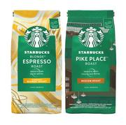 Kawa - STARBUCKS ZESTAW Kawa ziarnista STARBUCKS Blonde Roast Espresso 450g + Kawa ziarnista STARBUCKS Pike Place Roast 450g 8445290183439 - miniaturka - grafika 1