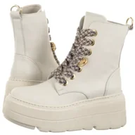 Botki damskie - Botki Beżowe 5681/022-F (KN37-a) Karino - miniaturka - grafika 1