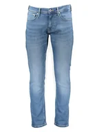 Spodnie męskie - Pepe Jeans Dżinsy - Slim fit - w kolorze niebieskim - miniaturka - grafika 1