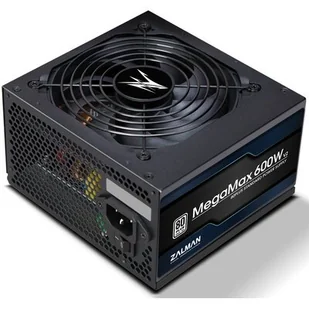 Zalman MegaMax 600W ZM600-TXII ZM600-TXII - Zasilacze komputerowe - miniaturka - grafika 1