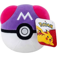 Maskotki i pluszaki - Pokemon Maskotka PLUSZOWY POKE BALL Fioletowy MASTER BALL 12 cm PKW3542 - miniaturka - grafika 1