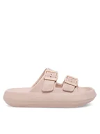 Buty dla dziewczynek - MEXX Klapki MICC1905441G-01 Beżowy - miniaturka - grafika 1