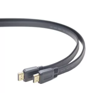 Gembird Kabel HDMI-HDMI V1.4 High Speed Ethernet 1.8m (płaski) CC-HDMI4F-6 - Kable - miniaturka - grafika 2