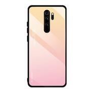 Etui i futerały do telefonów - Gradient Glass etui pokrowiec nakładka ze szkła hartowanego Xiaomi Redmi Note 8 Pro różowy - miniaturka - grafika 1