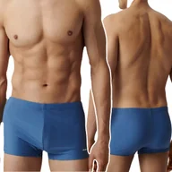 Kąpielówki męskie - KĄPIELÓWKI MĘSKIE bokserki na basen szybkoschnące dopasowane Atlantic *L - miniaturka - grafika 1