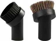 Akcesoria do odkurzaczy - 2X SZCZOTKI DO ODKURZACZA 2SZT UNIWERSALNE DO MEBLI SSAWKI 32/35MM CZARNE - miniaturka - grafika 1