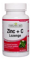 Witaminy i minerały - Natures AID AID CYNK Z WITAMINĄ C DO SSANIA 30TAB - miniaturka - grafika 1