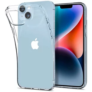 Etui obudowa case Spigen Liquid Crystal do Apple iPhone 14 Crystal Clear + Szkło - Etui i futerały do telefonów - miniaturka - grafika 1