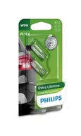 Żarówki samochodowe - Żarówki PHILIPS W5W LongLife EcoVision (2 sztuki) - miniaturka - grafika 1