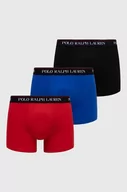 Majtki męskie - Polo Ralph Lauren bokserki 3-pack męskie kolor niebieski - miniaturka - grafika 1