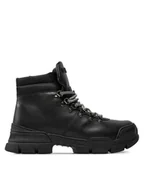 Botki damskie - LOVE MOSCHINO Trapery JA15494G0LIA0000 Czarny - miniaturka - grafika 1