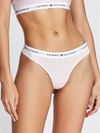 Majtki damskie - Tommy Hilfiger Stringi UW0UW03835 Różowy - miniaturka - grafika 1